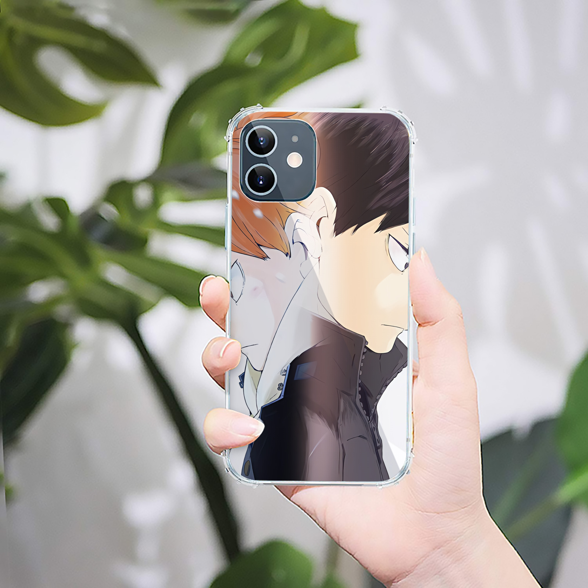 （画像用） ハイキュー!! Haikyu!! 【iPhone 12シリーズ対応】透明スマホケース（クリアソフトケース）